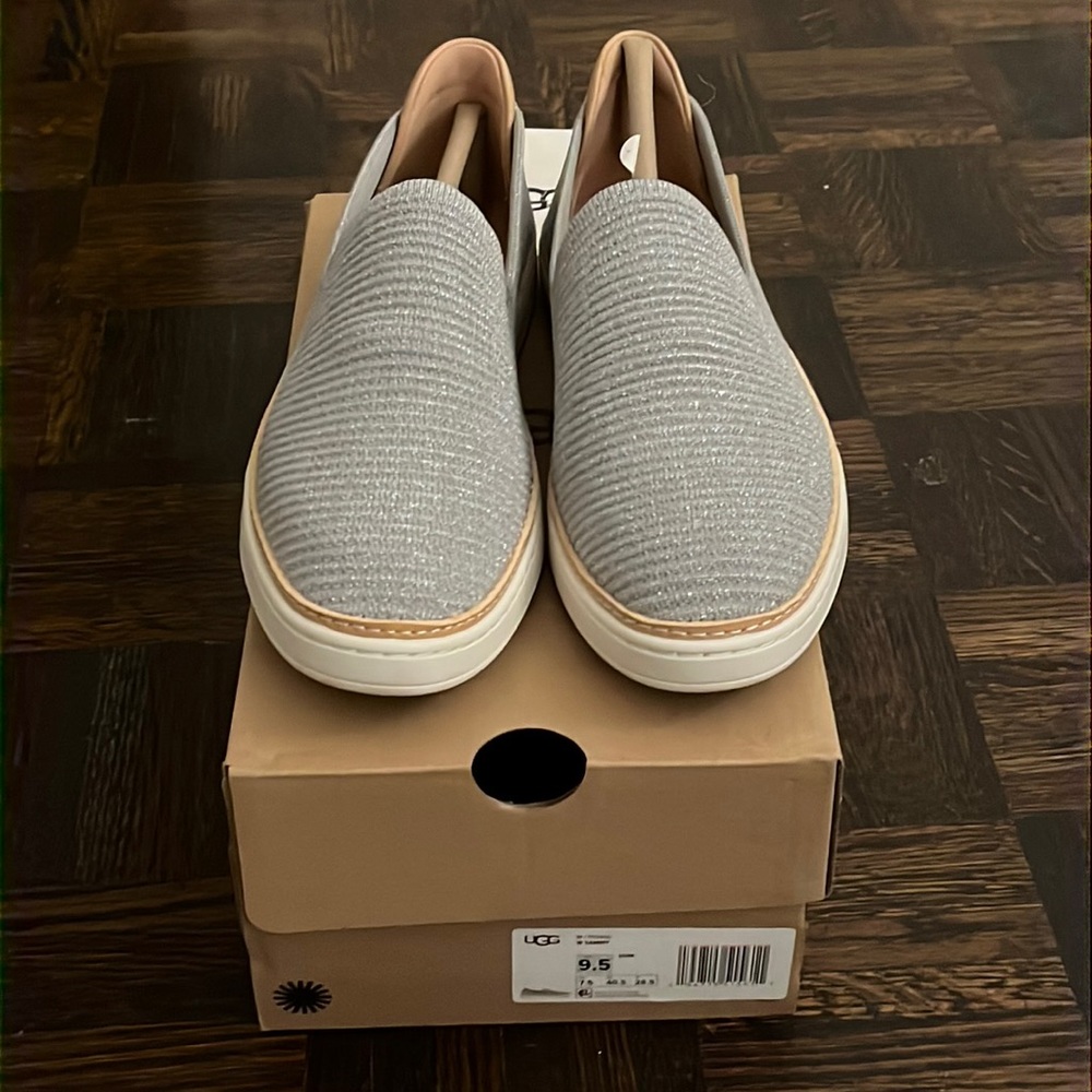 UGG Sammy Knit Slip-on Sneakers.